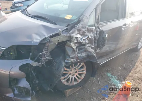 2011 Toyota Sienna Xle V6 from USA, damaged, VIN 5TDYK3DC7BS038411